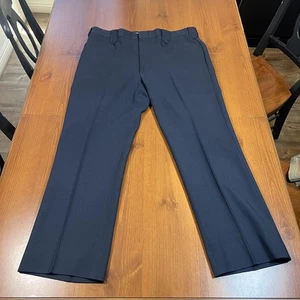 Mesquite Dress Pants Mens 38x28 Western Uniform Police Poly Machine Wash USA - Picture 1 of 13