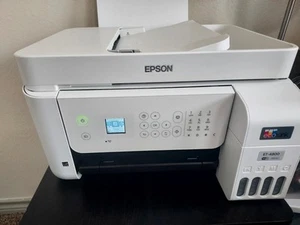 Epson EcoTank ET-4800 Color Inkjet All-In-One Printer - White - Picture 1 of 2