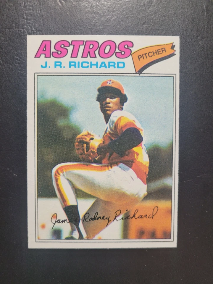 1977 Topps # 260 J.R. Richards Baseball Cards, Astros - Image 1 of 1