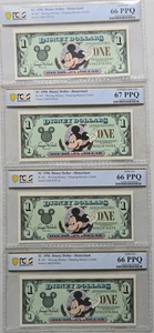 Disney Dollar Mickey 1996 $1 One Dollar A Series PCGS PPQ  GEM UNC - Picture 1 of 6