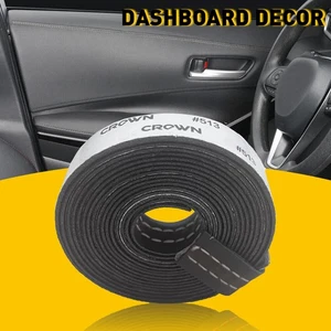 2M PU Car Leather Dashboard Decor Line Sticker Moulding Strip Trim Decorative - Picture 1 of 8