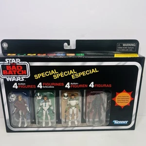 Star Wars The BAD BATCH Vintage Collection 4-Pack Hasbro Special NEW Sealed - Picture 1 of 7
