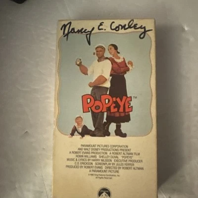 Popeye 1980 VHS Paramount Home Video Robin Williams - Image 1 of 3