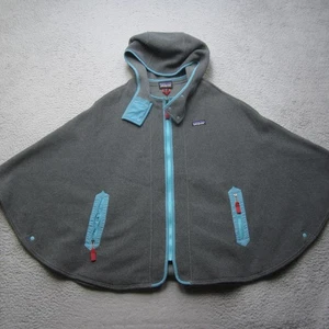 Chaqueta poncho polar con capucha Patagonia Synchilla Cape para mujer XS/S 25285A16 - Imagen 1 de 12