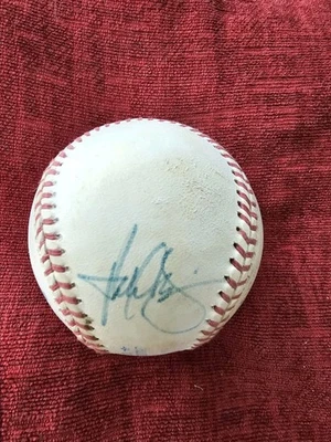 ÚLTIMA GOTA Harold Baines (HOF) Autografiado OAL Béisbol Foto 1 de 2