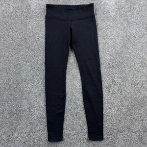 Lululemon Align High Rise Yoga Pants Women's 6 Black Gym Leggings Stretch - Picture 1 of 5