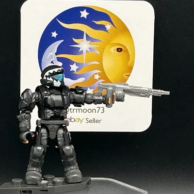 HALO Mega Bloks ODST Stealth FIGURA CNJ43 Drop Pod Metallic Stealth Foto 1 de 4