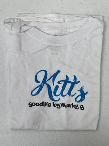 Marky G Apparel Girls' Printed Kitts Graphic Cotton Jersey Tee (White, 5/6) - Picture 1 of 1