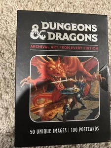 Dungeons & Dragons archival art from every edition postcards - Picture 1 of 3