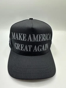 Rare Authentic Cali-Fame MAGA 45-47 Trump Made In America Black Trucker Hat - Picture 1 of 6