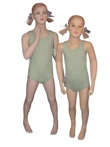 Seafoam LEOTARD Tank Style Dance Costume Ballet Practice Gymnastic New - Picture 1 of 8