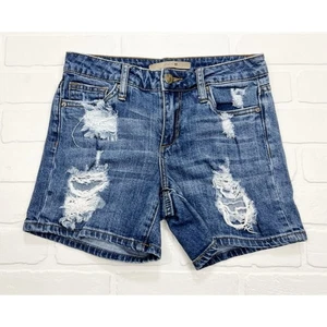 Joes Jeans Ripped Distressed Denim Jean Shirts Size 24 - Bild 1 von 4