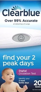 Clearblue Digitaler Ovulationstest - 20 Tests EXP 04/2025 + - Bild 1 von 7