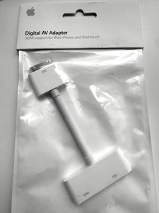 Genuine Apple Digital AV Adapter (HDMI) (MC953ZM/A) - White - Picture 1 of 6