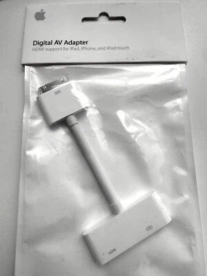 Genuine Apple Digital AV Adapter (HDMI) (MC953ZM/A) - White - Image 1 of 4