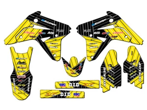RMZ 450 RACE SERIES 2007 kit de gráficos Senge amarillo compatible con Suzuki - Imagen 1 de 4