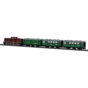 Diesel Locomotive BR110 with Railway Wagon + Post Wagen 2733 Bricks MOC-81730 - Picture 1 of 5
