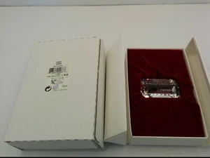 SWAROVSKI KRISTALL SCS JAHRESAUSGABE 2001 HARLEKIN PLAKETTE, MADE IN AUSTRIA, NIB - Bild 1 von 6