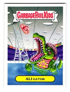 Ali Gator 2016 Cubo de Basura Niños Juegos Olímpicos de Verano Buceo Alto Parodia Pegatina - Imagen 1 de 2