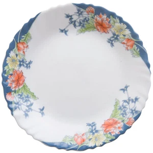 Speiseteller Essteller Luminarc Geschirr Teller Hartglas Blumenmotiv Rund 25 cm - Bild 1 von 3
