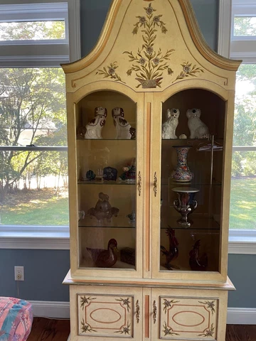 John Widdicomb Bonnet Top Cabinet Cover