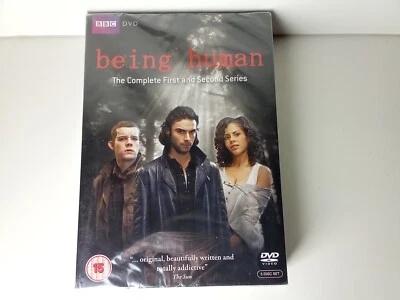 Being Human Series 1-2  Box Set DVD 2010 (Sealed)  - Image 1 of 4