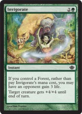 4x Invigorate NM-Mint, English Duel Decks: Garruk vs Liliana MTG Magic