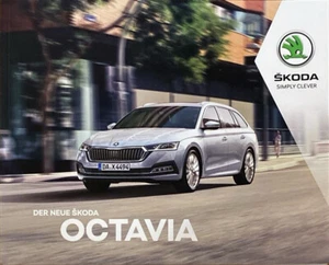 Skoda Octavia und Octavia Combi Prospekt Brochure Depliant 02/2020 - Bild 1 von 1