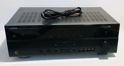 Yamaha Natural Sound AV Receiver 5.1 Channel RX-V467 Black Tested - Image 1 of 4