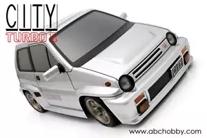 ABC Hobby 1/10 Mini-scale transparent body set Honda City Turbo II M chassis #67 - Picture 1 of 2