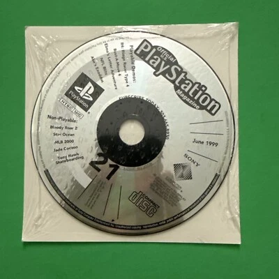 Playstation Magazine Demo Disc 19 April 1999 Playstation 1 New - Image 1 of 4