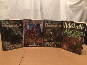 Lot Of 4 Books by L. E. Modesitt Jr. First Editions Hardcover with Dust Jackets - Picture 1 of 22