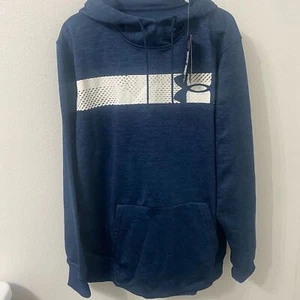 Neu mit Etikett Under Armour blaues Herren Sweatshirt XL - Bild 1 von 7