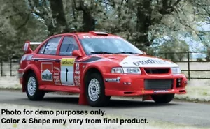 1/8 Lexan Clear RC Car GT Body Shell for LANCER EVOLUTION VI WR8 Rally WB300mm - Picture 1 of 7