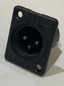 Montaje chasis 3 pines macho XLR - Imagen 1 de 6