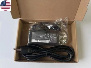 Genuine OEM 65W HP AC Adapter Charger blue tip 19.5V 3.33A Pavilion 710412-001 - Picture 1 of 5