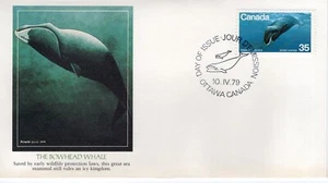 BOWHEAD WHALE, 1979 FDC16179 - Picture 1 of 1