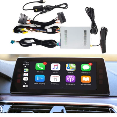 Wireless CarPlay for BMW 2017-2019 EVO ID5 System 1 2 3 4 5 7 Series X3 X4 X5 X6 - Image 1 of 4