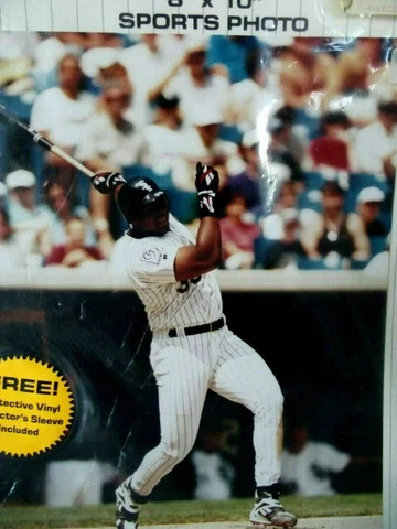 Frank Thomas Chicago White Sox Poster 8" x 10" Major League Baseball Picture Cover