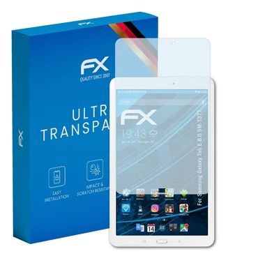 atFoliX 2x Screen Protector for Samsung Galaxy Tab E 8.0 SM-T377 clear - Image 1 of 4