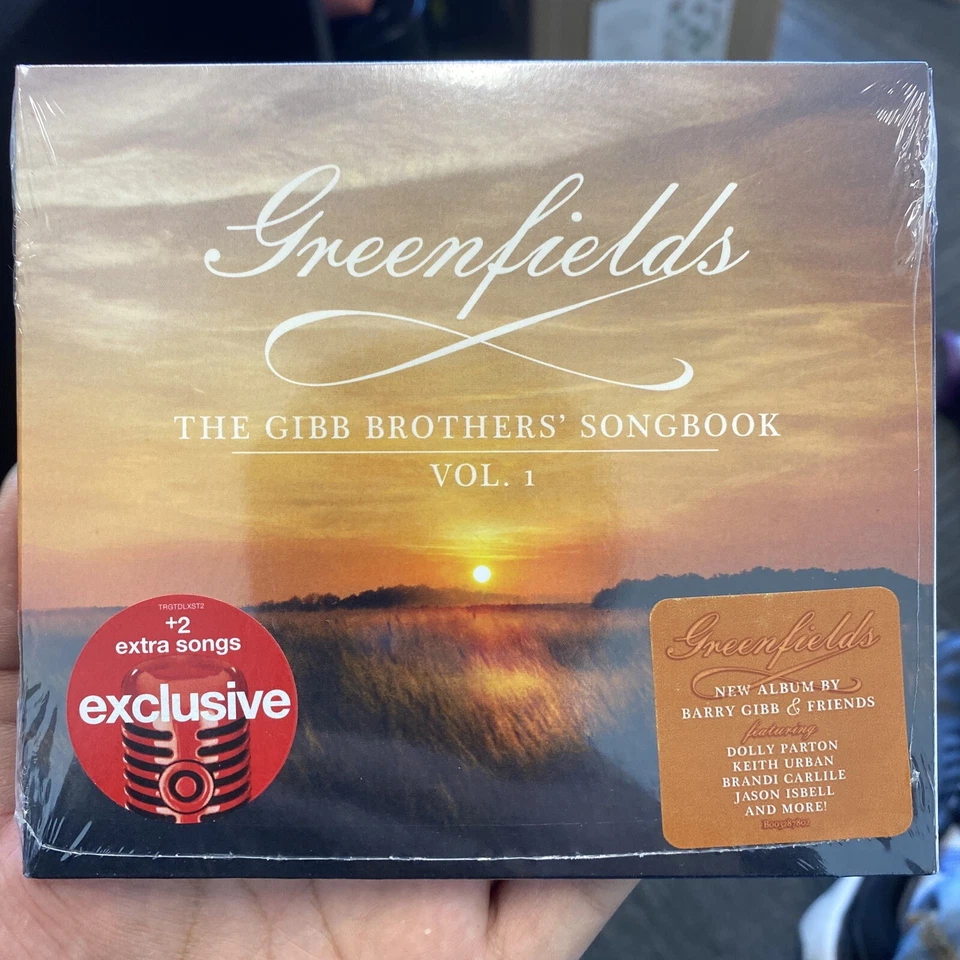 Barry Gibb Greenfields Songbook Vol1 CD Target 2 Extra Songs Ships Fast Bee Gees