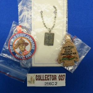 Boy Scout Philmont 1967 & 2007 World Jamboree Key Chains 3 Mixed Lot 256C2 - Picture 1 of 6