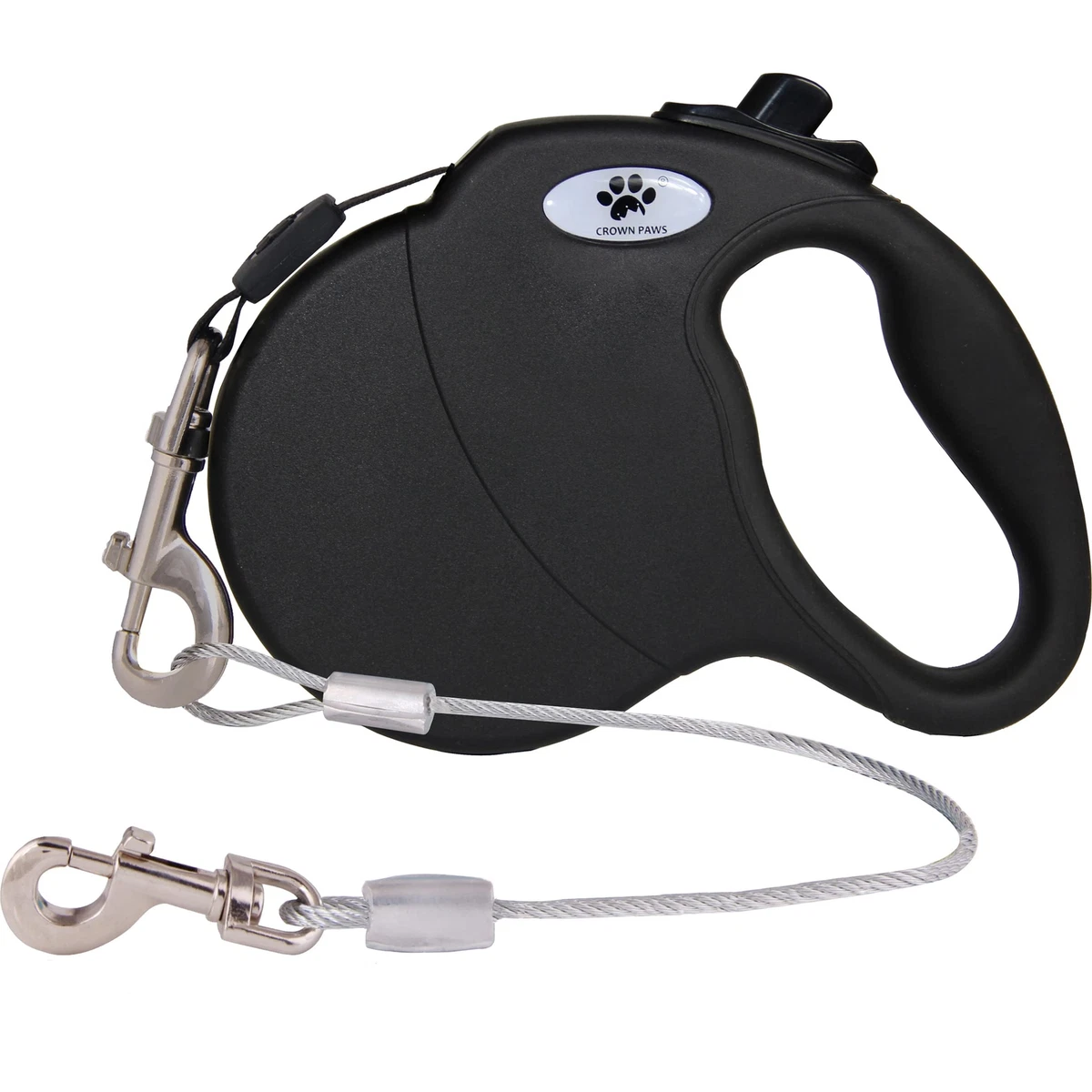 Flexi New Comfort Retractable Tape Dog Leash Medium 16-Foot Pink/Grey 55-lb. Dog