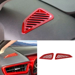 Tablero de instrumentos rojo para Toyota GR Corolla hatchback L&R salida de aire moldura de ventilación 2023-2024 - Imagen 1 de 5