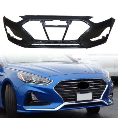 Front Bumper Cover Fascia Fit For Hyundai Sonata 2018 2019 SE SEL SPORT GL GLS - Image 1 of 4