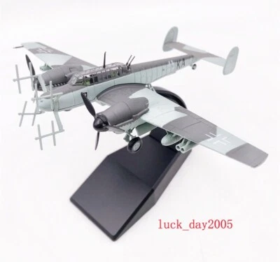 AMER German Luftwaffe Messerschmitt Bf 110 Night Fighter 1/100 Diecast Model - Image 1 of 4
