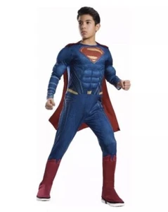 Superman Justice League Deluxe Muscle Chest Child Costume, Large - Picture 1 of 3