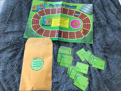 ¡En tu marca! Faltan aditivos profesor de matemáticas juego recursos 2º gr Foto 1 de 2