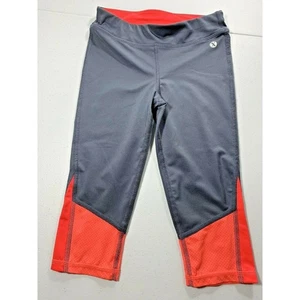 Quick Dri Girls Pink Grey Leggings 5 - Picture 1 of 5