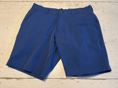 Shorts Performance Masculino BLOOMINGDALE'S Tamanho 33" Azul Marinho - Imagem 1 de 2